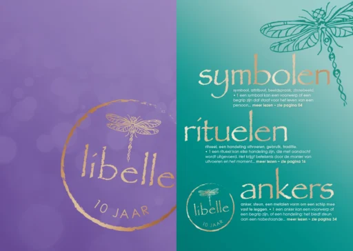 Omslag libelle symbolen rituelen ankers